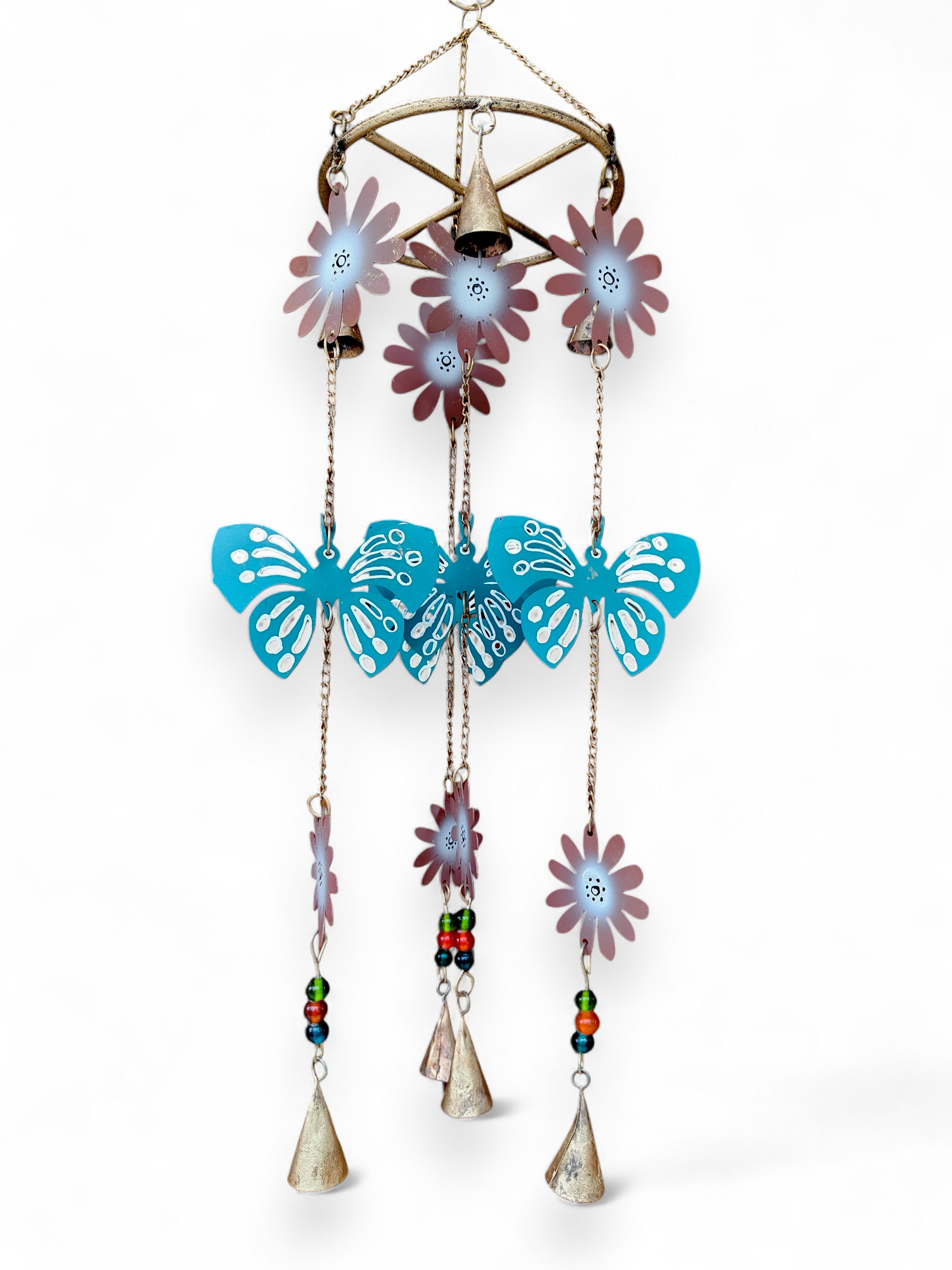 butterfly hanging